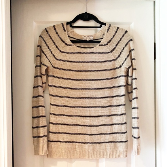 Striped Cotton Sweater - Picture 4 of 7